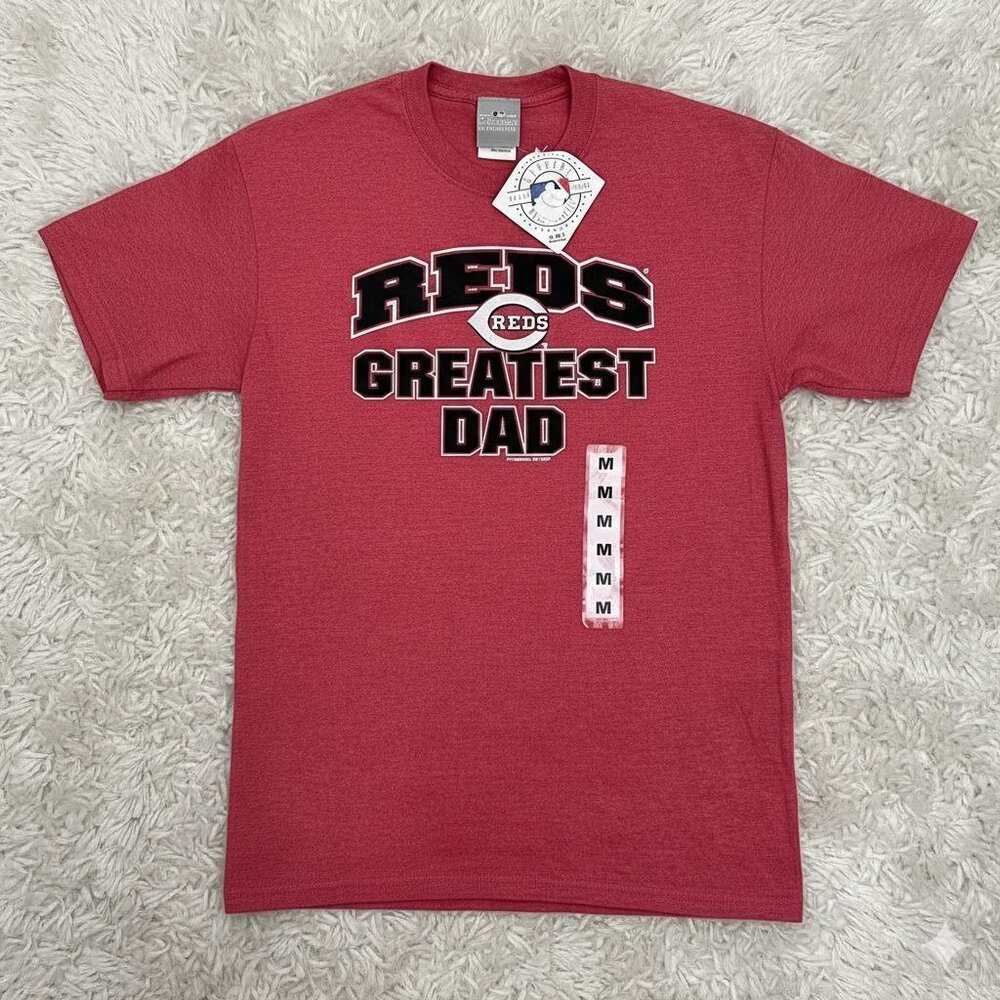 New Cincinnati Reds Baseball Shirt (Medium Mens) Father Dad Gift MLB